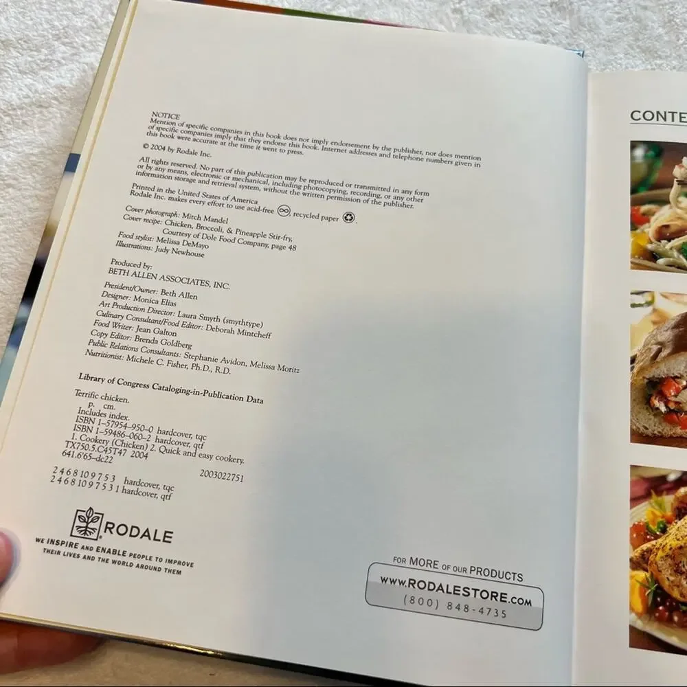 Terrific Chicken 100 Great Meals in Minutes Hardback Cookbook Recipes Quick Cook